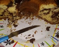 Bolo mesclado fofinho