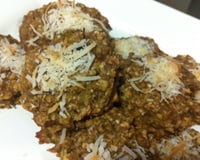 Cookies de banana com coco