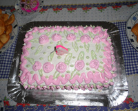 Bolo de trigo simples