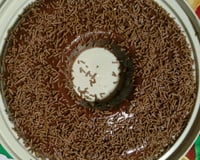 Brigadeirão de microondas