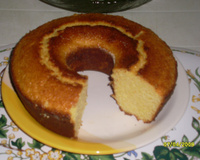 Bolo de farinha de milho