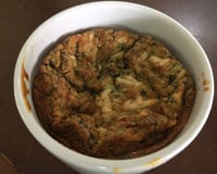 Souflé de espinafre