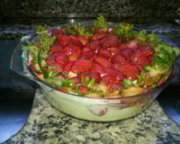 Torta de morango fantástica