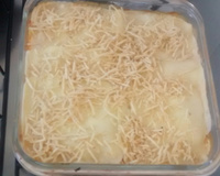 Peixe ao forno com queijo