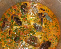 Caranguejo ao leite de coco