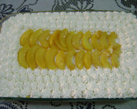 Sobremesa fácil de pêssego