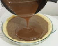 Cobertura de chocolate cremosa