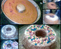 Bolo fácil de massa pronta