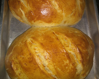 Pão caseiro simples