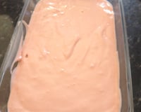 Danone caseiro de morango