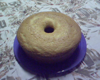 Bolo de leite da família Melo