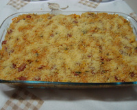 Arroz de forno colorido