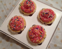 Cupcake de bicho de pé