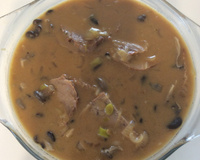 Lagarto com creme de cebola