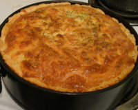 Quiche de frango (super leve e saboroso )