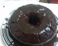 Bolo de cenoura sem ovos e com leite de soja