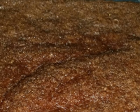 Bolo de chocolate integral com cobertura