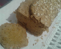 Pão fofinho de farinha integral de liquidificador