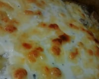 Filé de peixe ao molho branco