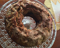 Bolo de banana com aveia