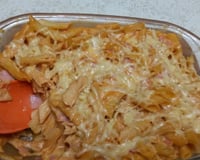 Macarrão com requeijão