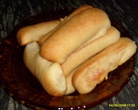 Pãozinho recheado com presunto e mussarela