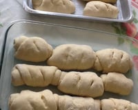 Pão caseiro simples