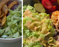 A dieta não precisa ser sem graça: baldão de salada Big Mac mata a vontade de fast-food com bem menos calorias