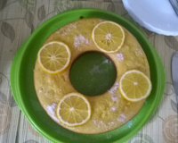 Bolo de laranja lima