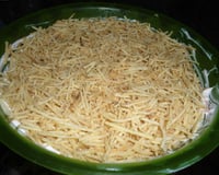 Salada com maionese e creme de leite