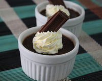 Gelado de creme de avelã