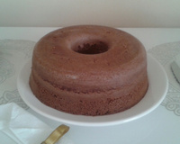 Bolo de chocolate de microondas