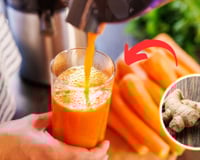 Cenoura com gengibre para emagrecer: suco no café da manhã ajuda a perder peso mais rápido; veja como fazer a bebida cheia de benefícios