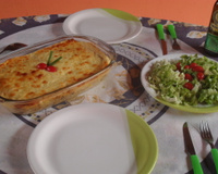 Escondidinho de bacalhau