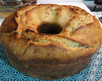 Bolo de banana de liquidificador