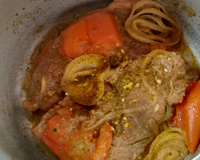Bife de panela de pressão