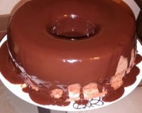 Bolo de chocolate de liquidificador