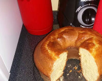 Bolo comum de trigo simples