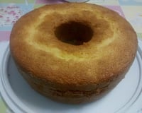 Bolo de fubá com iogurte