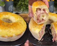 Eu nunca mais comprei rosca na padaria depois que aprendi a fazer essa versão de calabresa e queijo