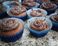 Cupcake de chocolate