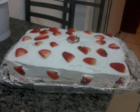 Bolo prestígio simples