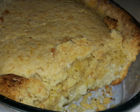 Torta de palmito com massa podre