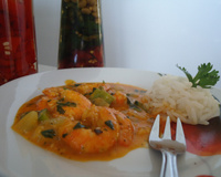 Camarão ao leite de coco