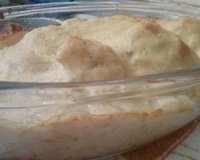 Couve-flor gratinada ao molho branco