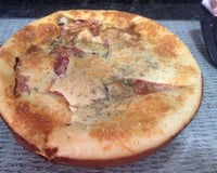 Torta de frango de liquidificador prática