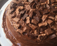 Bolo mousse de chocolate