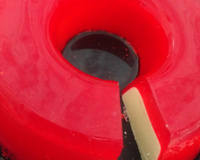 Gelatina recheada fácil e prática