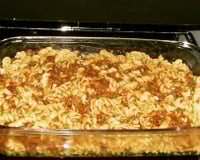 Macarrão com carne moída