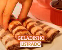 Geladinho listrado 